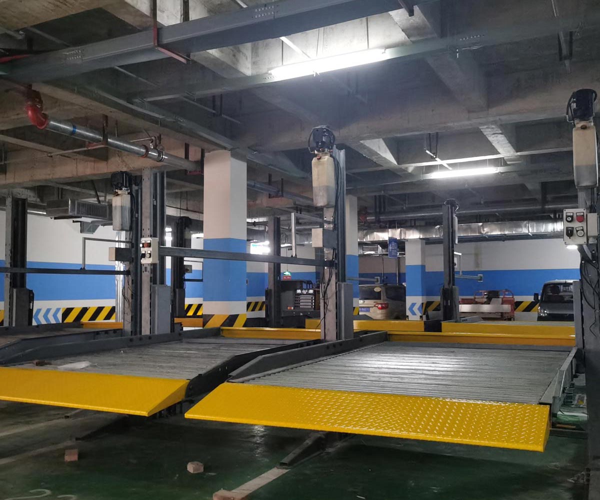 修文縣三層升降橫移機(jī)械立體車庫(kù)過(guò)驗(yàn)收