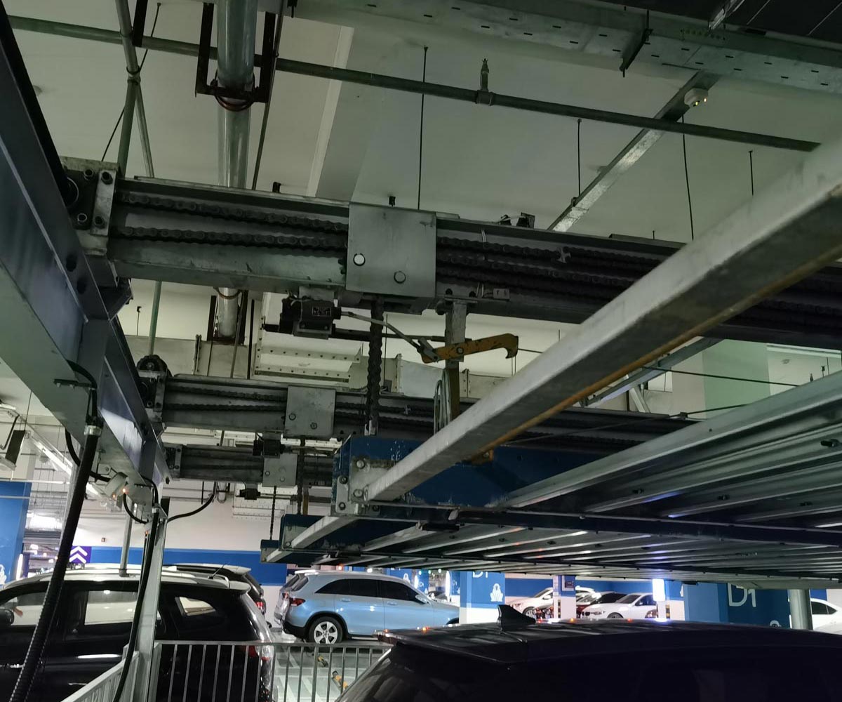 2層簡易升降機(jī)械式停車庫二手 2層簡易升降機(jī)械式停車庫二手