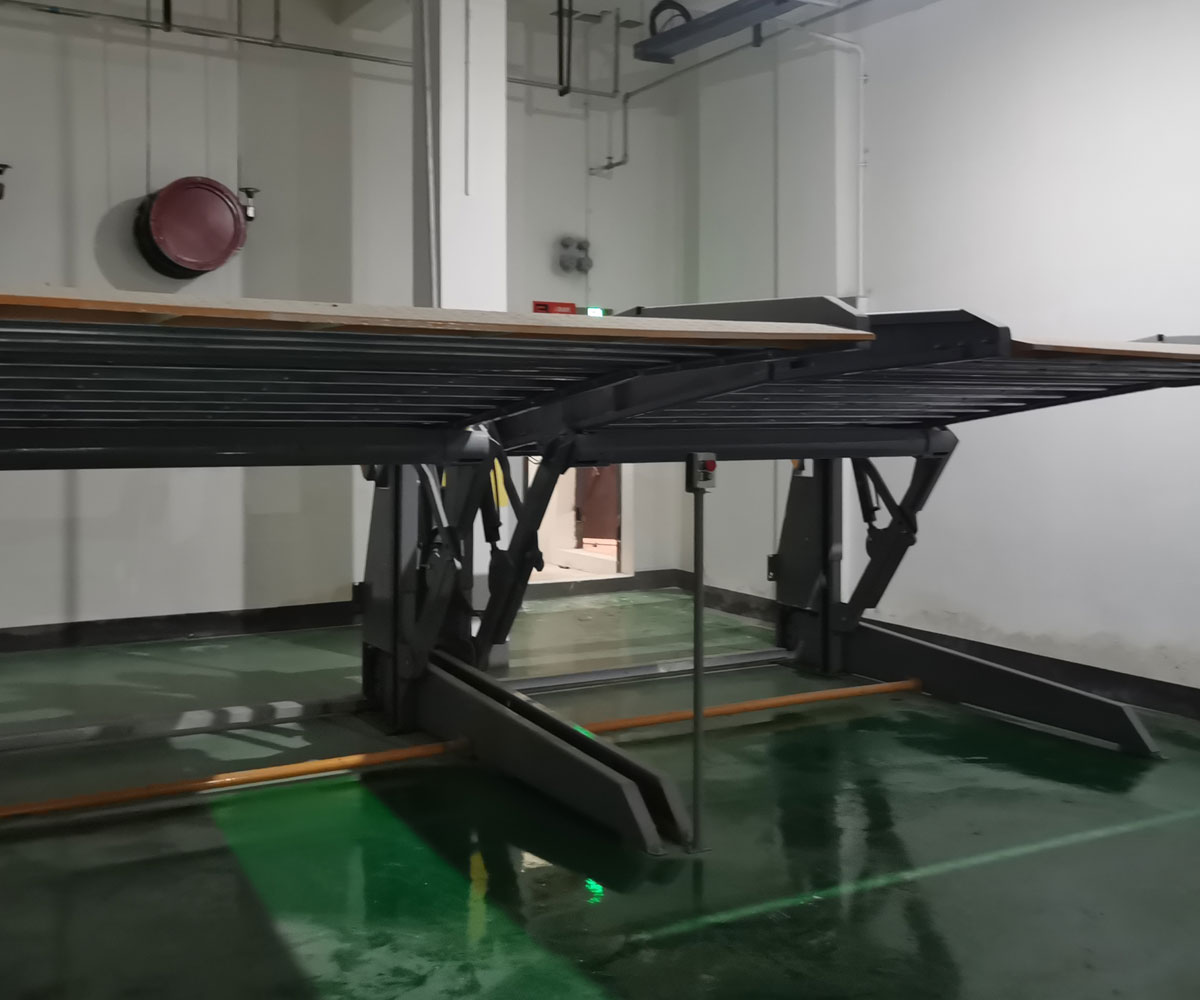 2層升降式機械式停車設備 2層升降式機械式停車設備