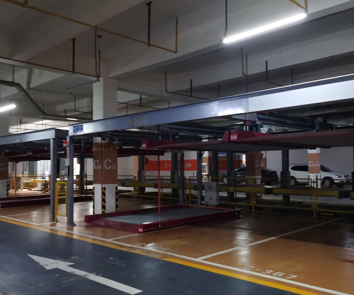 PJS四柱簡易升降機(jī)械式停車設(shè)備 PJS四柱簡易升降機(jī)械式停車設(shè)備