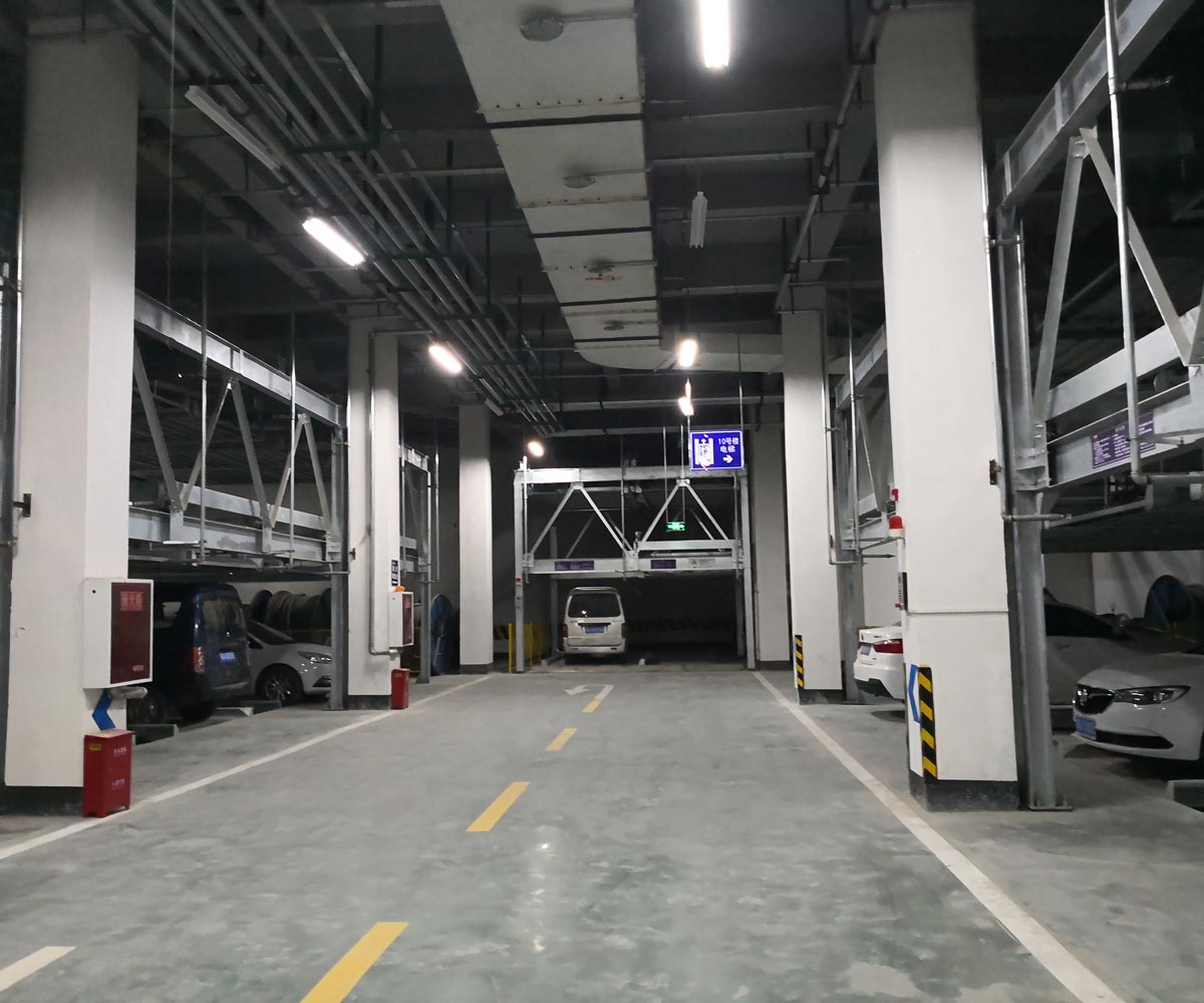 二層升降橫移式立體停車(chē)設(shè)備 二層升降橫移式立體停車(chē)設(shè)備