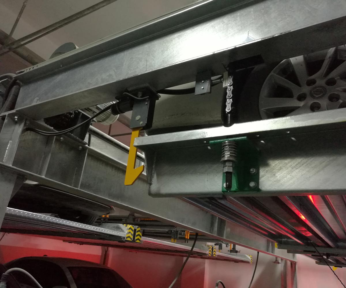 修文縣PSH2重列二層升降橫移機(jī)械式停車設(shè)備